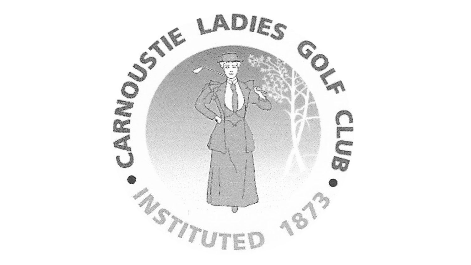 A logo representing The Carnoustie Ladies Golf Club